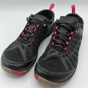Merrell Crush Glove Black Running Barefoot Training Shoes J57326 Womens Size 8.5